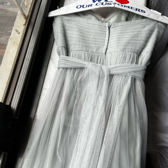 Jenny Yoo Collection Annabelle Dress in Morning Mist, size 4, worn once - Picture 5 of 10